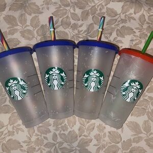 Starbucks Color Changing Cold Cups *Read Description*